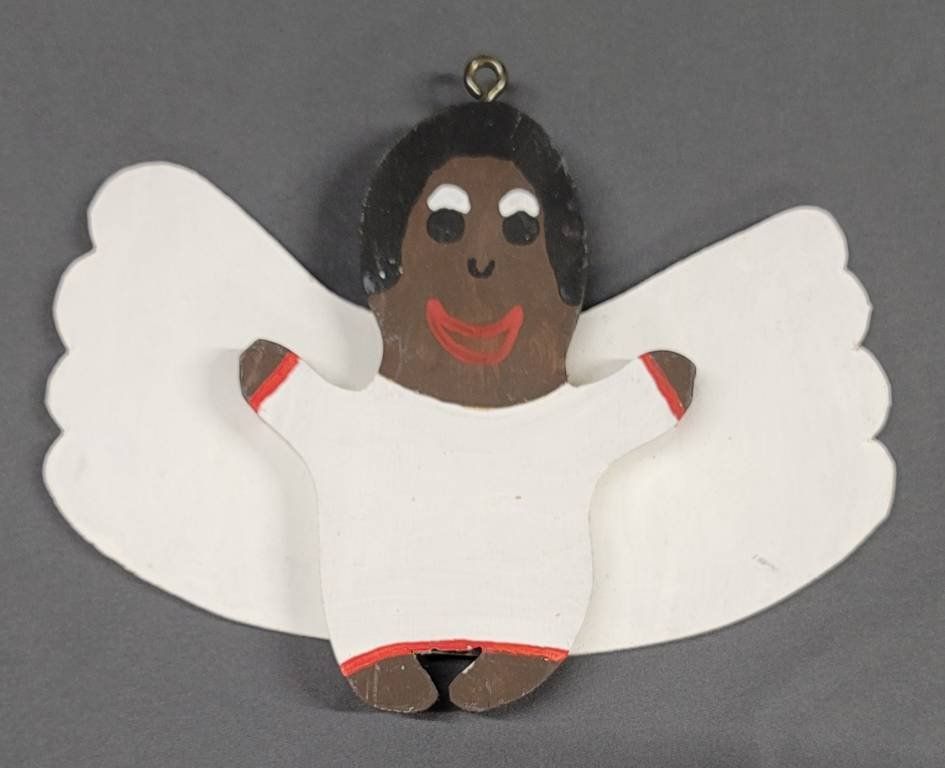 Lot 126A: Rare Tubby Brown Black Angel Cut Out