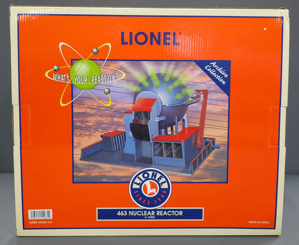 Lot 220: Lionel #463 Nuclear Reactor (NIB) Modern Era Lionel 6-14065. #463 Nuclear Reactor (New In Box) C-9+