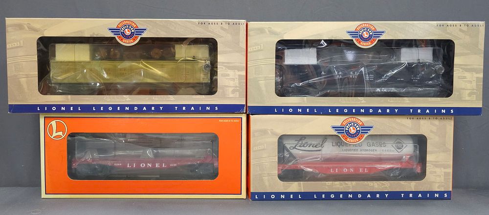 Lot 244: Lionel Rolling Stock Car Lot of 4 (NIB) Modern Era, O Gauge. Lionel Rolling Stock Car Lot of 4 (New