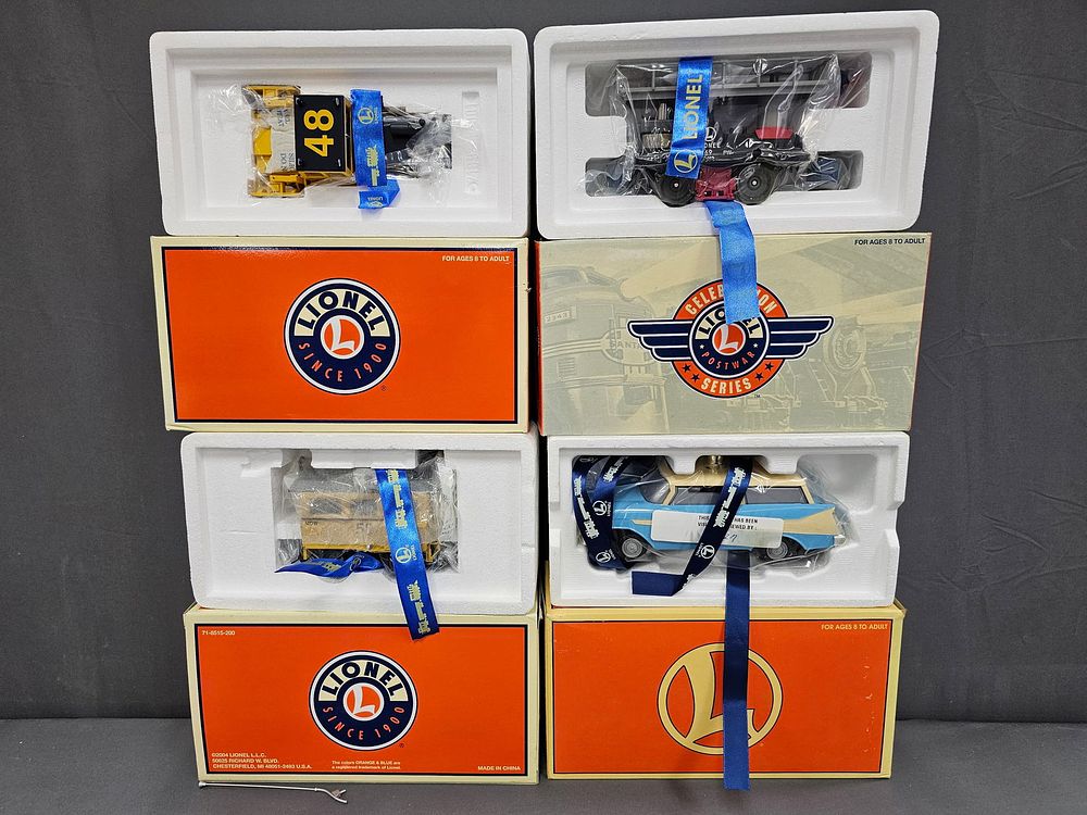 Lot 264: Lionel Lot of Maintenance Car Lot Of 4 (NIB) Modern Era, O gauge. Lionel Lot of Maintenance Car Lot