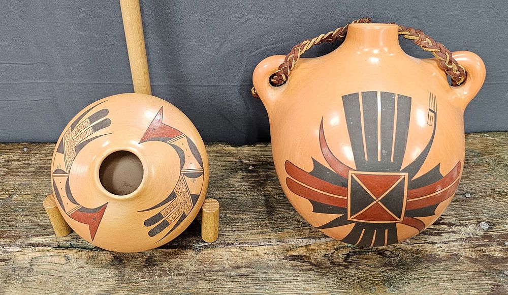 Lot 316: Loren Ami Hopi Indian Pottery Lot