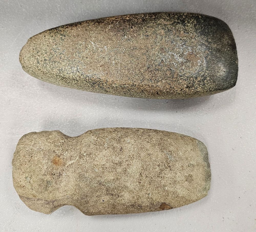 Lot 328: Authentic Native American Stone Axes