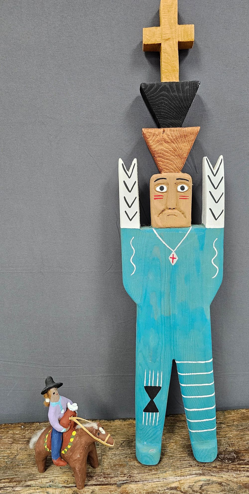 Lot 335: Native American Folk Art Lot