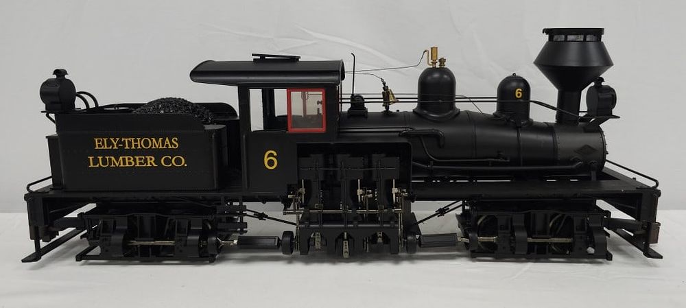 Lot 267: G-Scale Bachman Eli Thomas 38 Ton Two Truck Shay