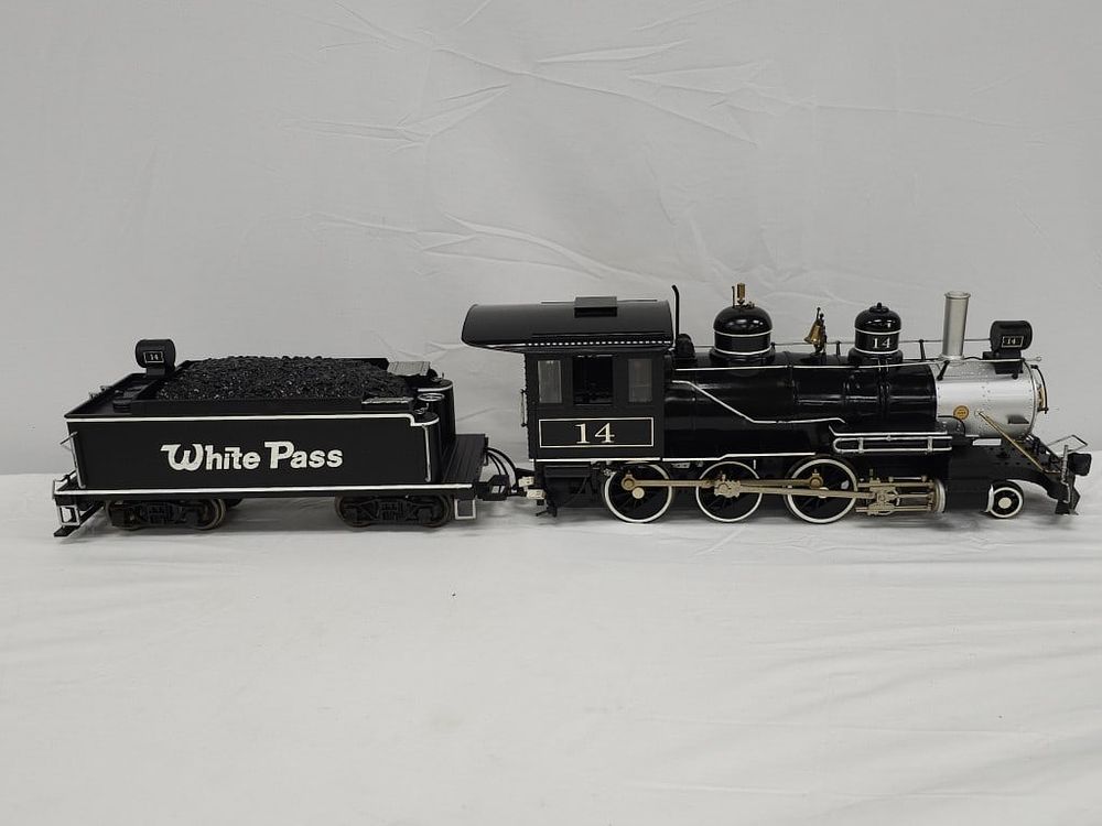Lot 273: G Scale Bachman White Pass No 14 Steam Engine