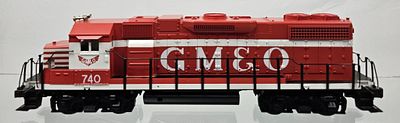 MTH GM & O EMD GP38-2 Diesel Engine. MTH 20-2158-1 Gulf Mobile & Ohio EMD GP38-2 Diesel