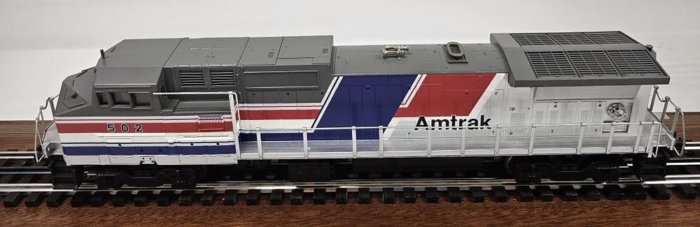 Lot 114: MTH Amtrak GE Dash 8 Diesel Cab#502-Proto Sound