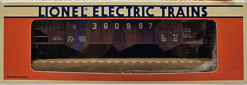 Lot 198: Lionel STD "O" Hopper Dixie Division TCA Anniv Car