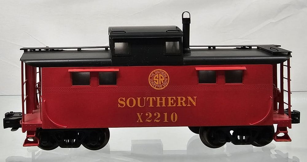 Lot 200: Williams (All Brass) Southern Caboose #1105 C-9+