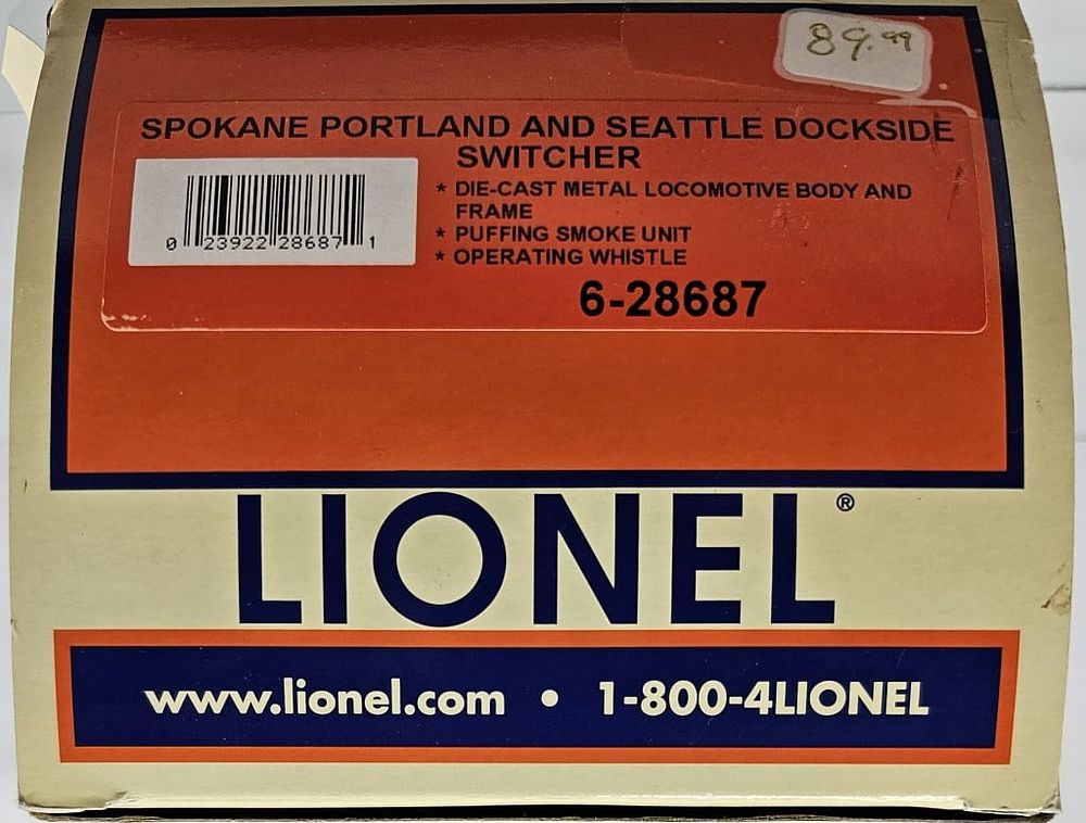 Lot 223: Lionel Spokane Portland& Seattle Dockside Switcher