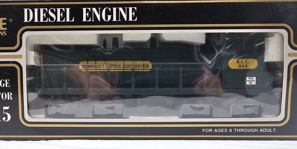 Lot 228: K-Line Kennecott Copper Corp. Engine & TCA 88" Cars