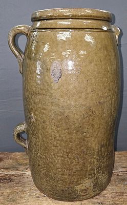 4gal Randolph Co. Ala. Churn with Rutile. 4 Gallon Randolph County Alabama Churn with Rutile 