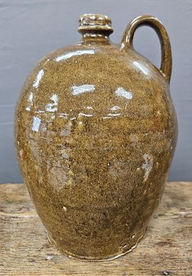 Collin Rhodes 1 Gallon Jug. Collin Rhodes (1811-1881) 1 Gallon Jug with outstanding eye appeal 