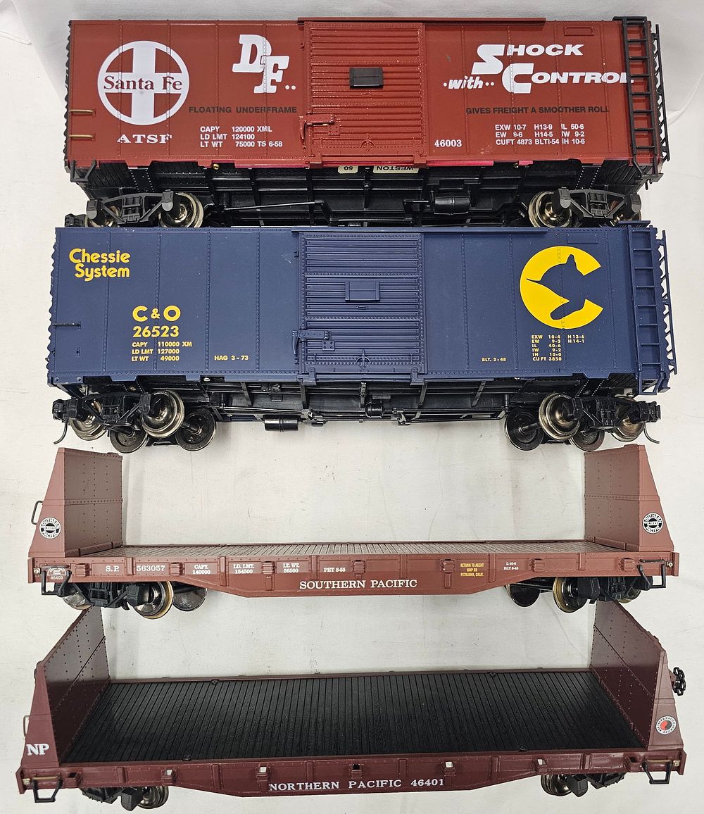 Lot 163: Aristo-Craft G-Scale Rolling Stock Lot of 4
