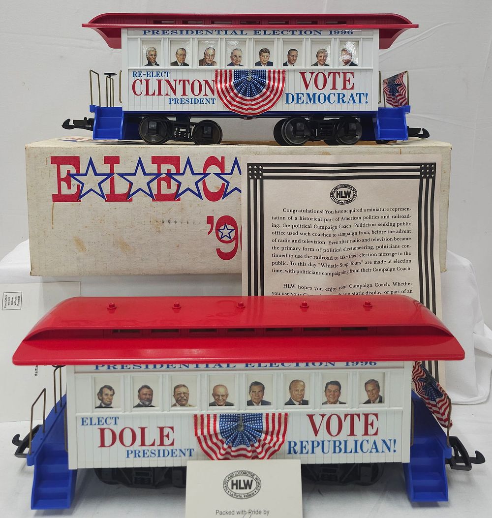 Lot 175: HLW G-Scale 96' Presidential Passenger Car Lot 2