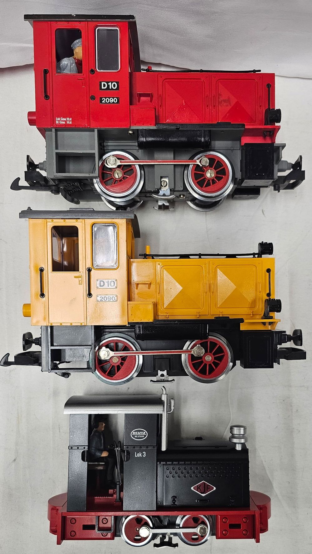 Lot 178: LGB G-Scale Diesel Locomotive Lot of 3