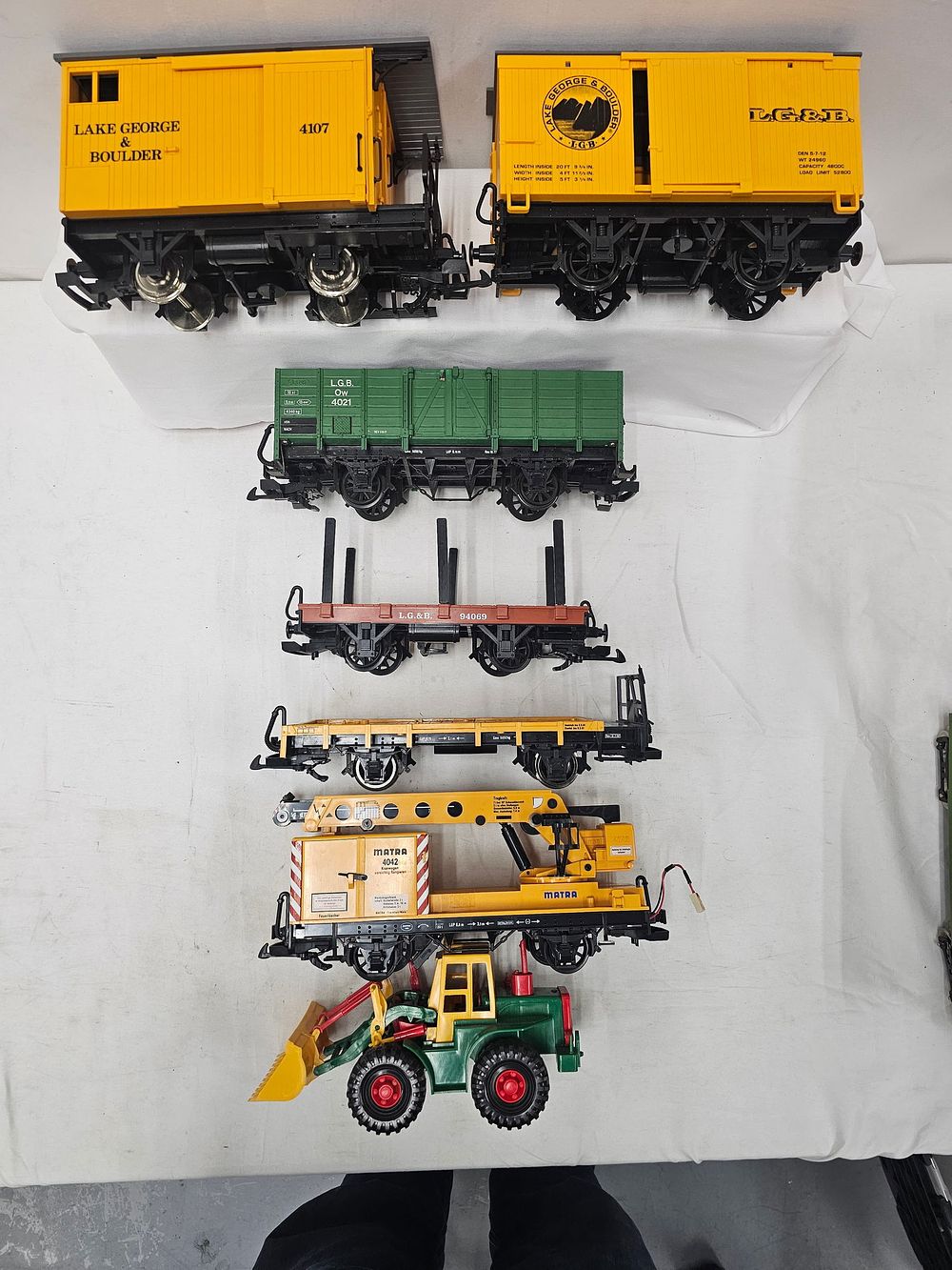 Lot 183: LGB G-Scale Freight Car Lot of 6