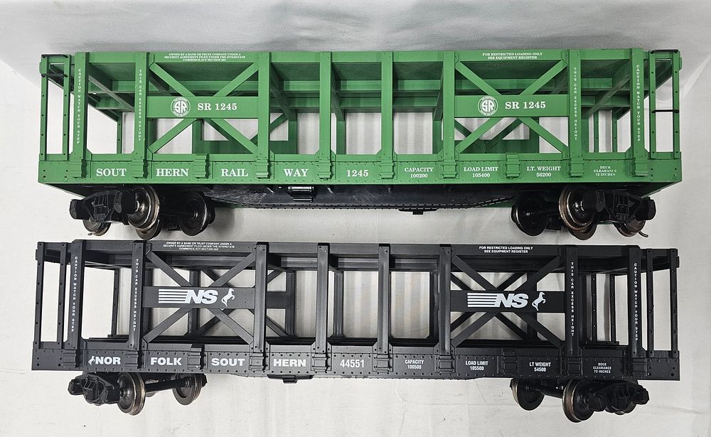 Lot 188: Charles Ro Double Decker Auto Carrier Lot of 2