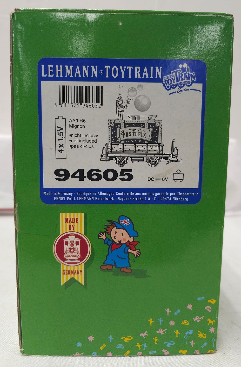 Lot 206: Lehmann G-Scale Magic Pustefix Bubble Blowing Car