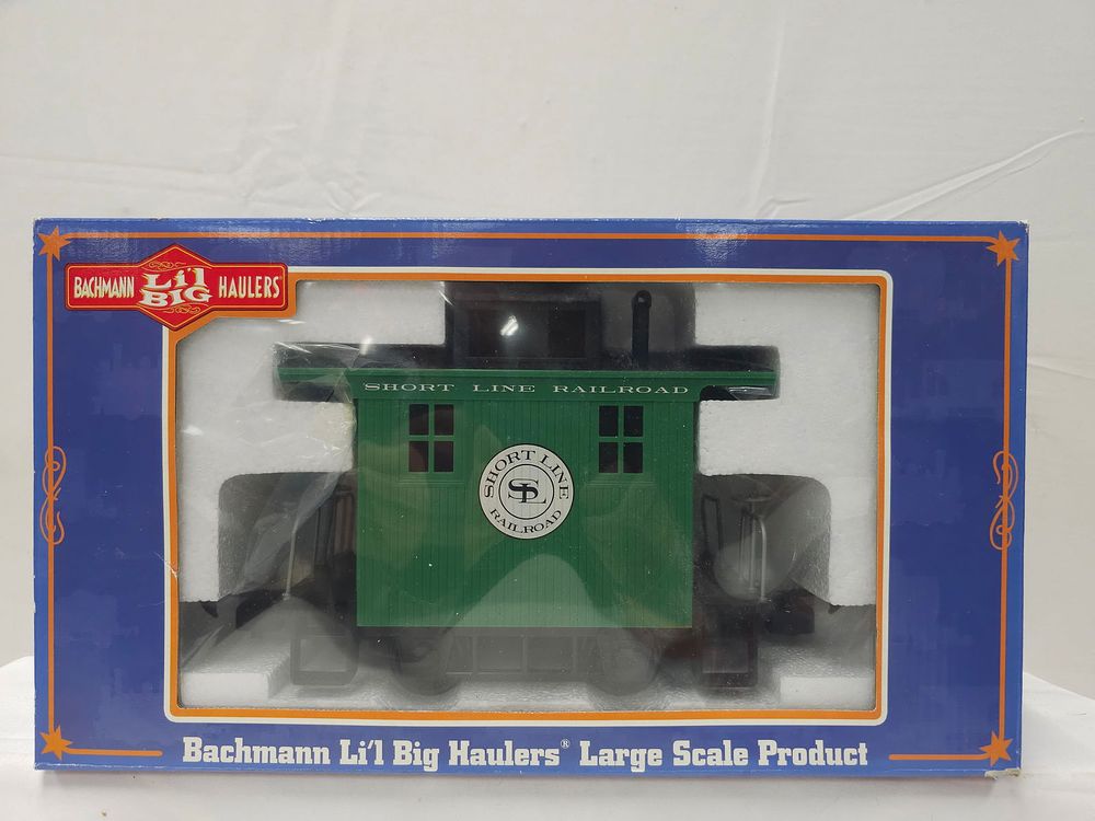 Lot 207: Bachmann G-Scale Shortline Railroad Caboose (NIB)