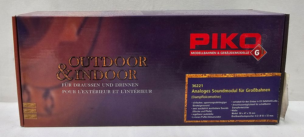 Lot 213: Piko G-Scale Digital Sound Module NIB
