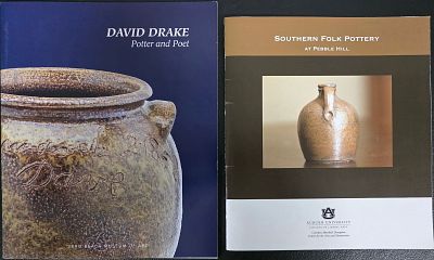 Edgefield Pottery Paperback Book Lot. 1. Dave Potter &amp; Poet Book, Vero Beach Museum of Art. 