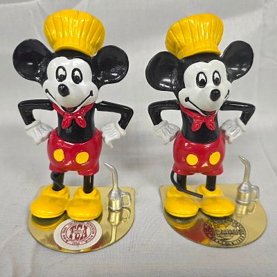 Pride Lines TCA Die Cast Mickey Mouse Figurines. (X2) Pride Lines Die Cas Mickey Mouse with 
