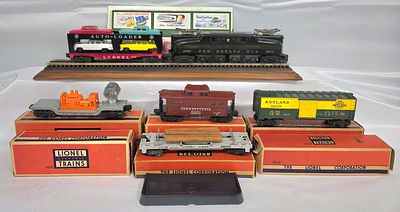 Lionel Postwar No. 2235W (1955 Outfit) Set W/ Master Carton also comes with an original uncut 