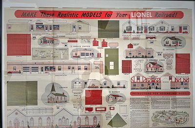 Lionel 1948 Postwar O-Gauge Building Cutout. To our knowledge and talking with other seasoned 