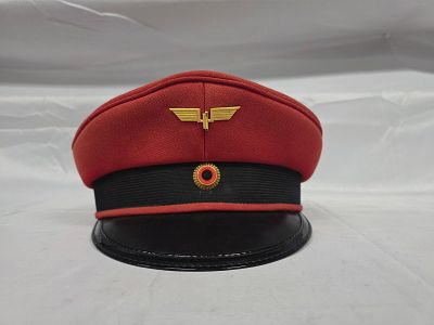 Authentic German Reichsbahn Peaked Cap. Deutsche Reichebahn (German Imperial Railway) station 
