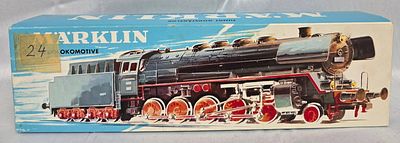 Marklin HO Train Steam Locomotive #3046. Marklin HO Train, Tungt Godstagslok (Heavy Steam 