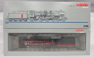 Marklin Digital HO Train BR003 3795 Steam Loco. Marklin Digital HO Train BR003 3795 Steam 