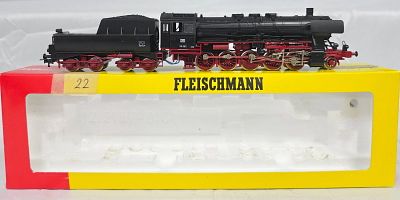 Fleischmann HO Modllbahnen Steam Locomotive. Fleischmann #1179 HO Modllbahnen Steam Locomotive 