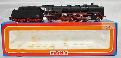 Marklin 3082 HO Train, Steam Locomotive W/Box, tested and in working order.
