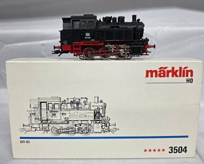 Marklin BR 80 3504 Steam Locomotive. Marklin BR 80 3504 (Dampflokokomotive) Steam Locomotive