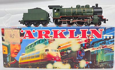 Marklin 3086 3-Rail HO/OO Steam Locomotive W/Box and is tested in working order.