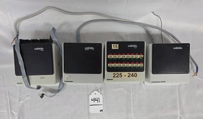 Marklin HO Digital Transformer, Keyboard, Lot of 4. Marklin HO Digital Transformer 52VA, Booster 