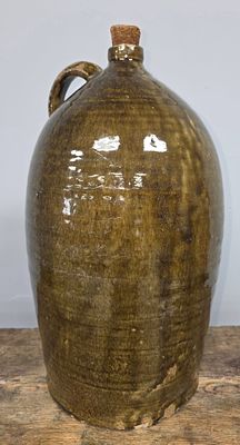 Sand Mountain Alabama 2 Gallon Lime Glazed Jug. Beautiful Sand Mountain Alabama 2 Gallon Lime 