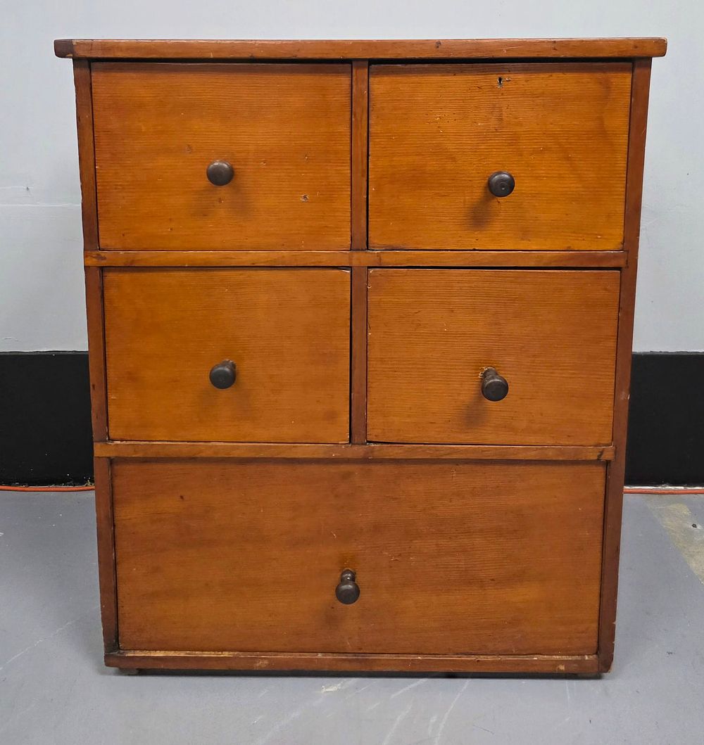 Lot 69: 1840s DeKalb County Georgia Four Drawer Chest