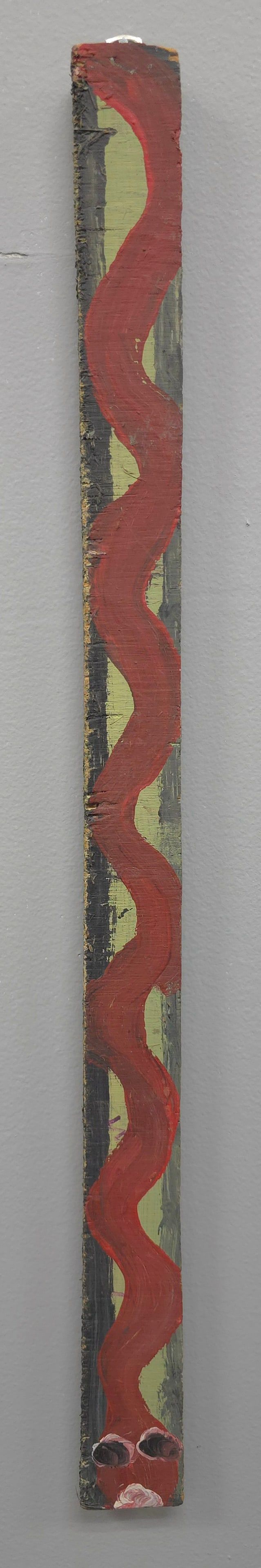 Lot 75: Scarce Mose T Folk Art Painted Snake