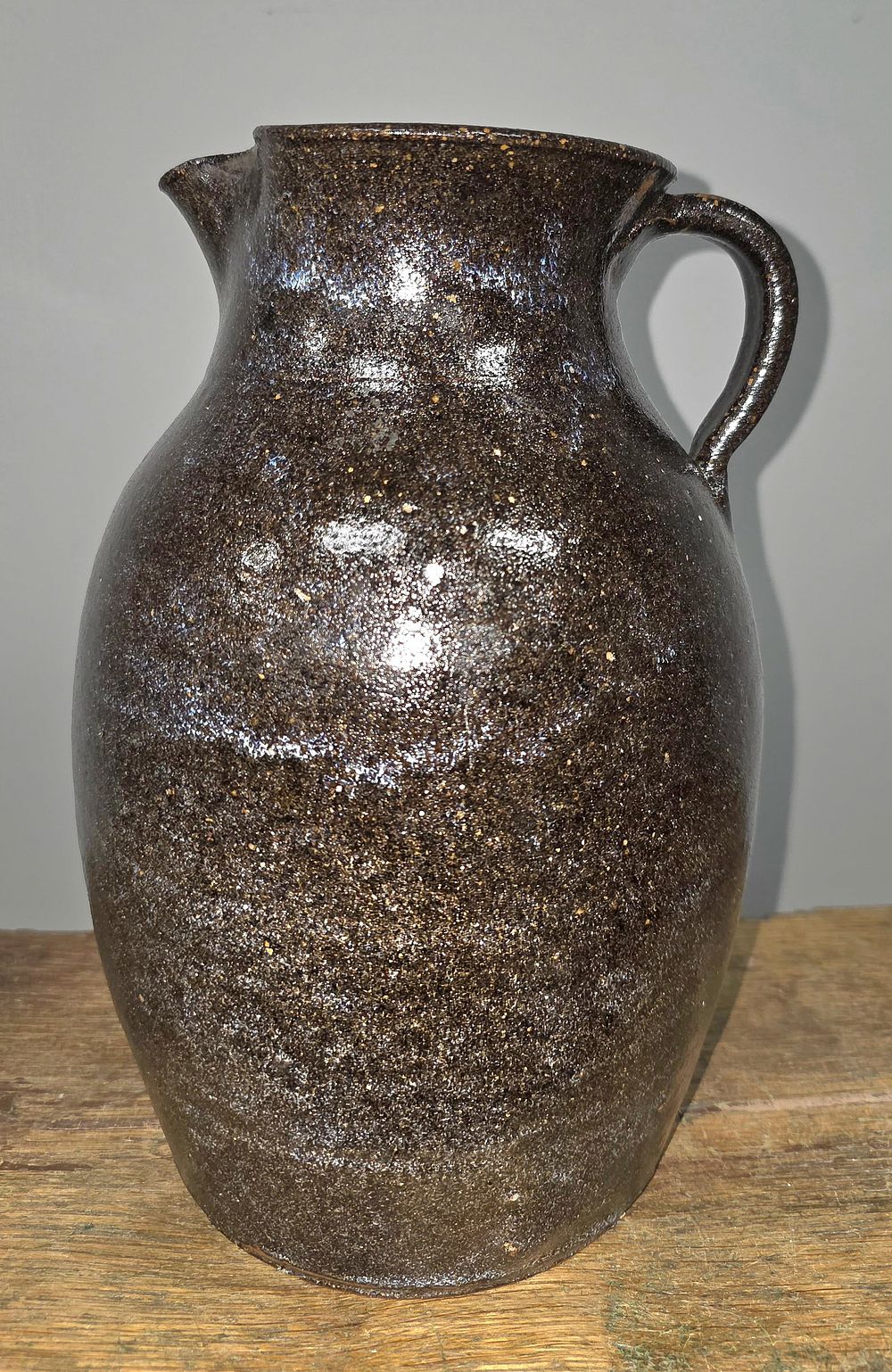 Lot 134: Catawba Valley, NC Nelson Bass Pitcher w/Rutile