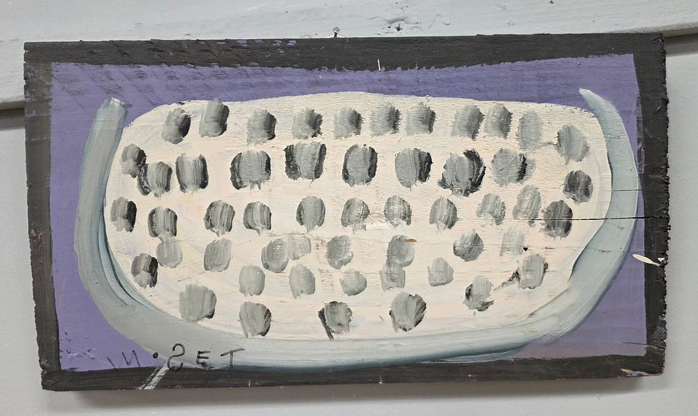 Lot 75C: Mose T Folk Art Melon Painting