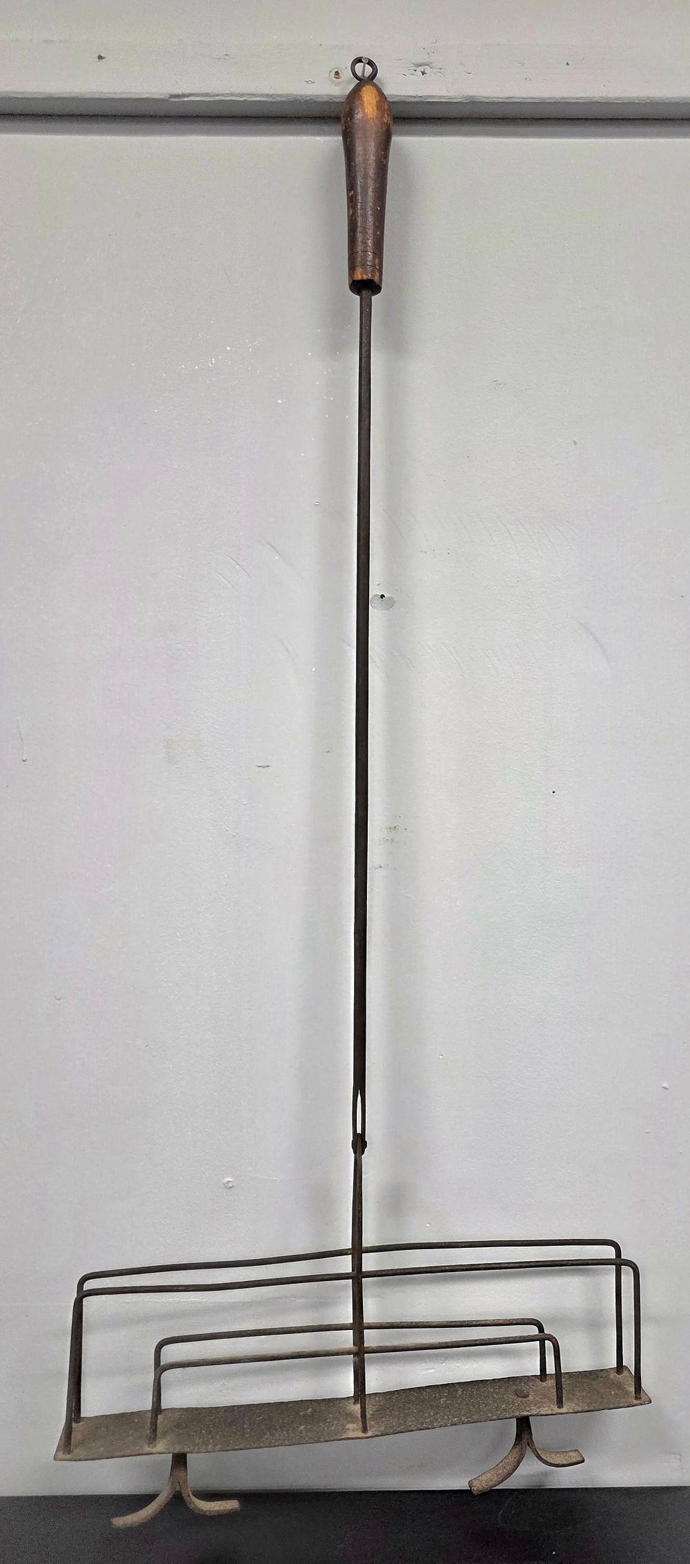 Lot 71A: Early Hand Forged Toaster