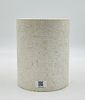 Limestone Waste Basket/Planter by Kassatex, NY. This is a limestone waste basket from Kassatex Image - 3