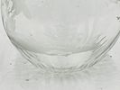 Etched Crystal Glass Decanter with Stopper – Nature Scene Motif. Elegant hand-etched crystal Image - 10