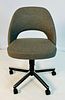 Eero Saarinen Executive Desk Chair for Knoll, Labeled & Dated. Executive armless chair designed Image - 1