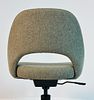 Eero Saarinen Executive Desk Chair for Knoll, Labeled & Dated. Executive armless chair designed Image - 7