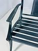 Vintage Cast Aluminum Klismos Bench. Cast aluminum 3 seater bench.
The bench has a beautiful Image - 15