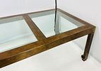 Chinoiserie Extendable Dining Table in Solid Mahogany With Ming Legs & Burlwood Veneer. Vintage Image - 12