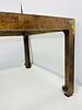 Chinoiserie Extendable Dining Table in Solid Mahogany With Ming Legs & Burlwood Veneer. Vintage Image - 13